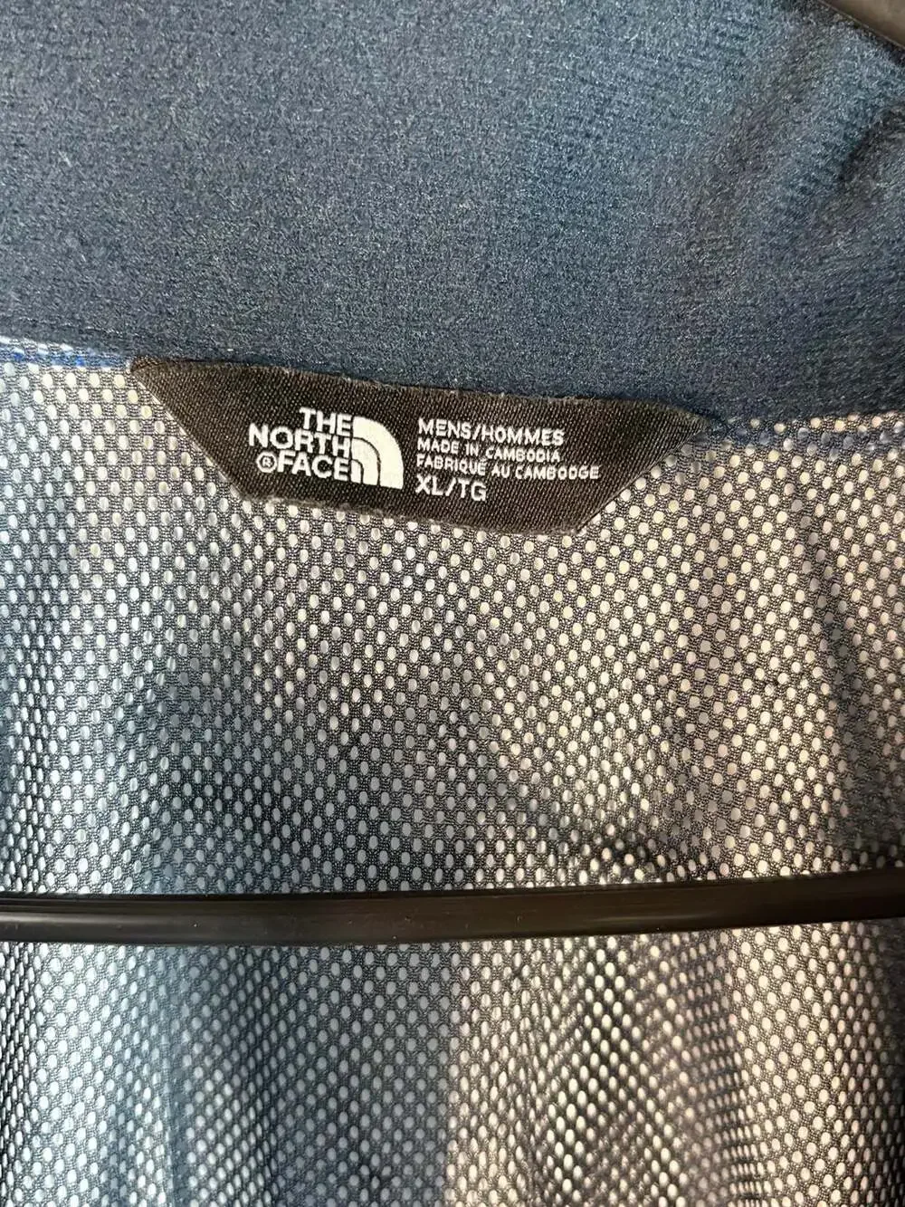 The North Face Blue DryVent Waterproof Hooded Rain Jacket
